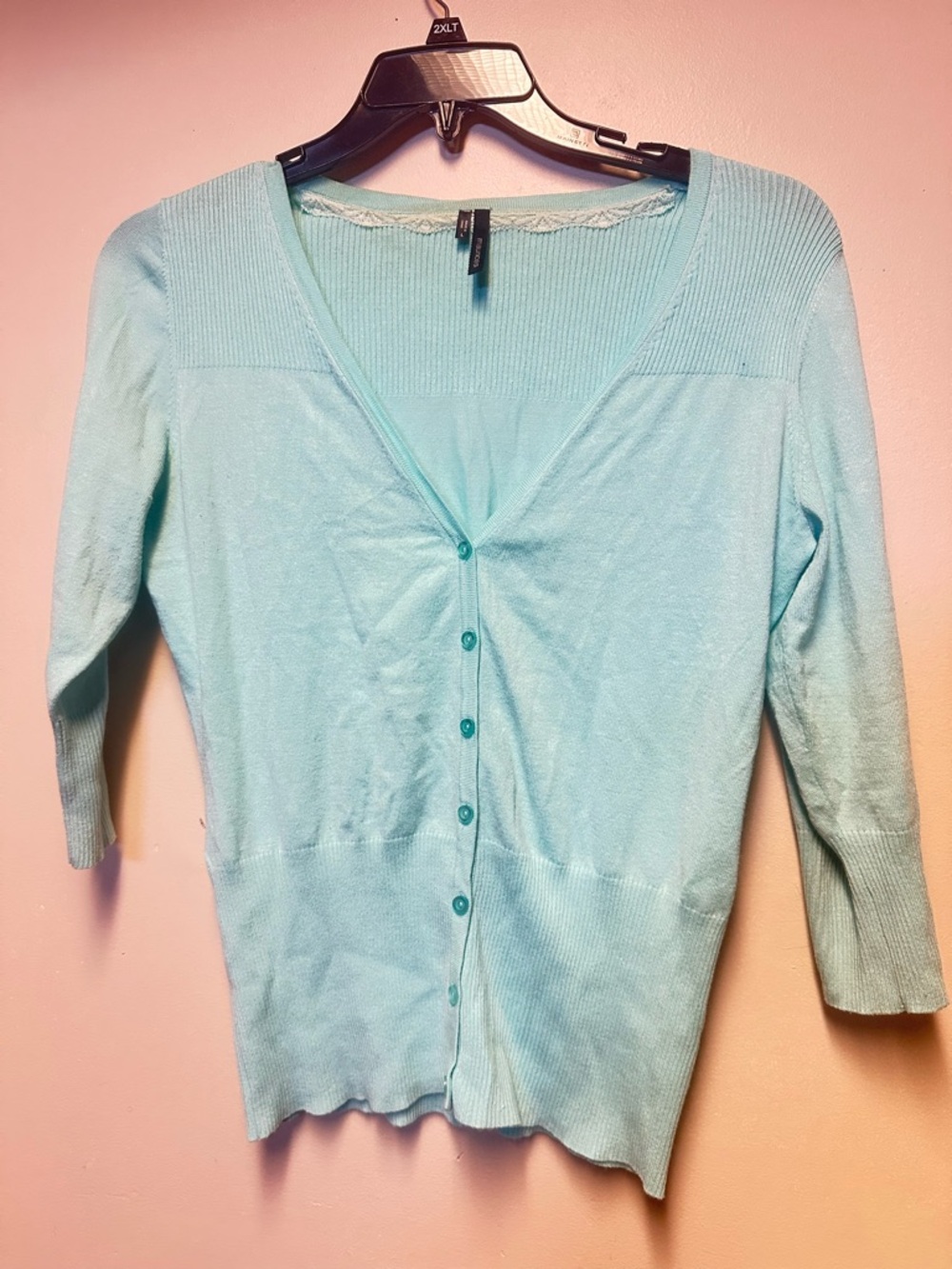 Maurices‎ Mint Ribbed V-Neck Top